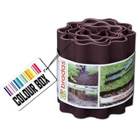 BRADAS Obruba záhonů hnědá