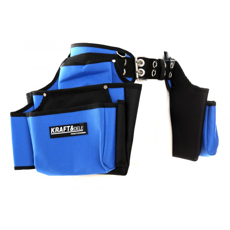 KRAFT&DELE Kraft&Dele Kraft&Dele Pracovní pás na nářadí bederní - 19 kapes Blue / Black Classic