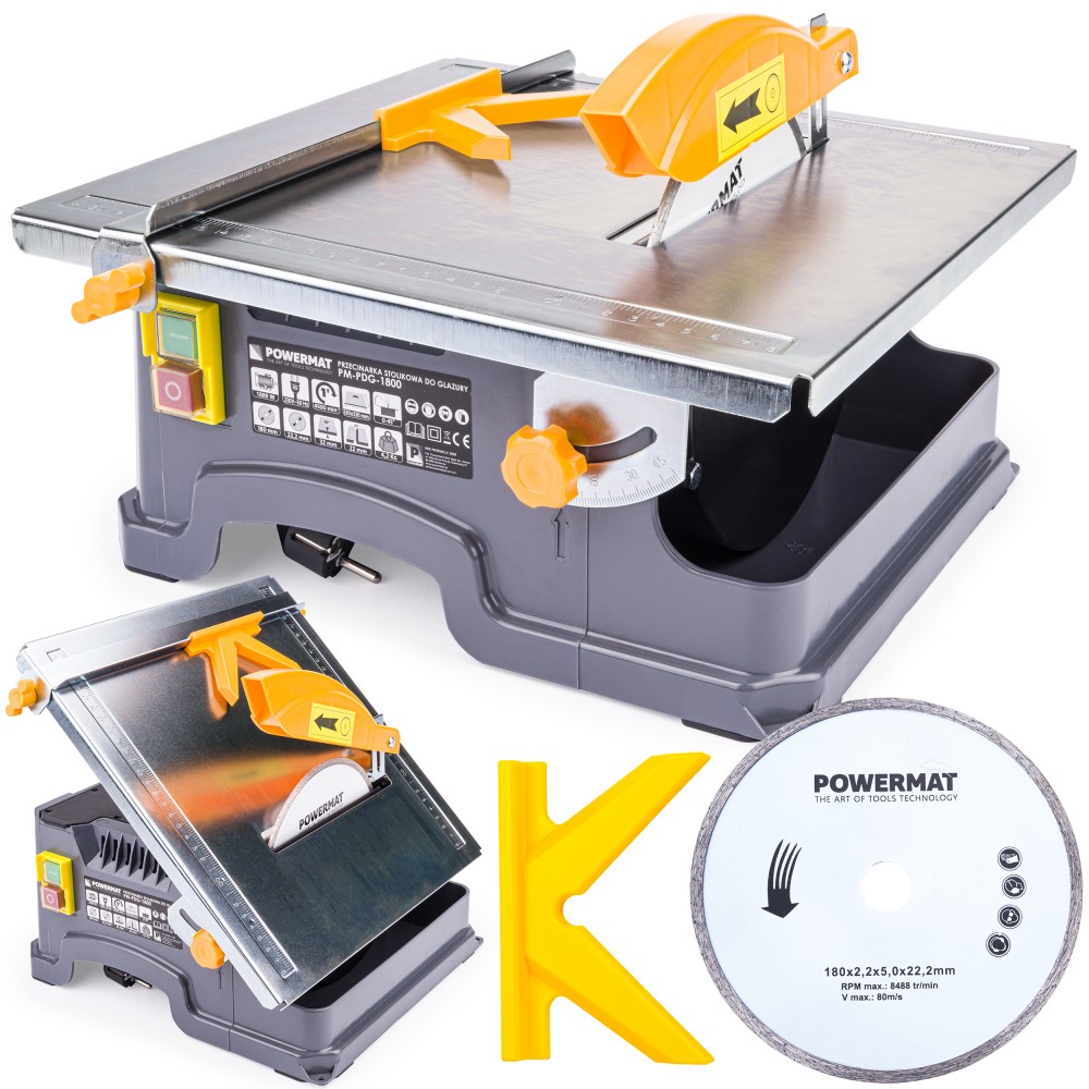 Jipos.cz Elektrická stolní řezačka na obklady a dlažbu 1800W