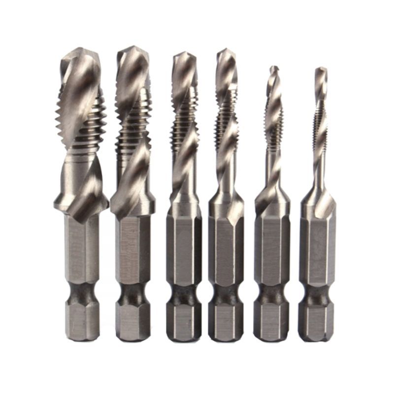 KRAFT&DELE Sada závitových vrtáků HSS M3 - M10 6 ks KD980 KRAFTDELE