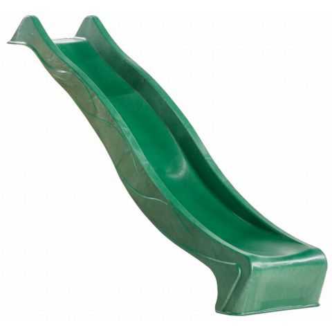 Jipos.cz Skluzavka zelená HDPE typ'S-line' 3m vodní přípojka JIPOS