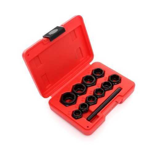 Vytahovák zalomených šroubů sada 10ks KD10269 KRAFT&DELE