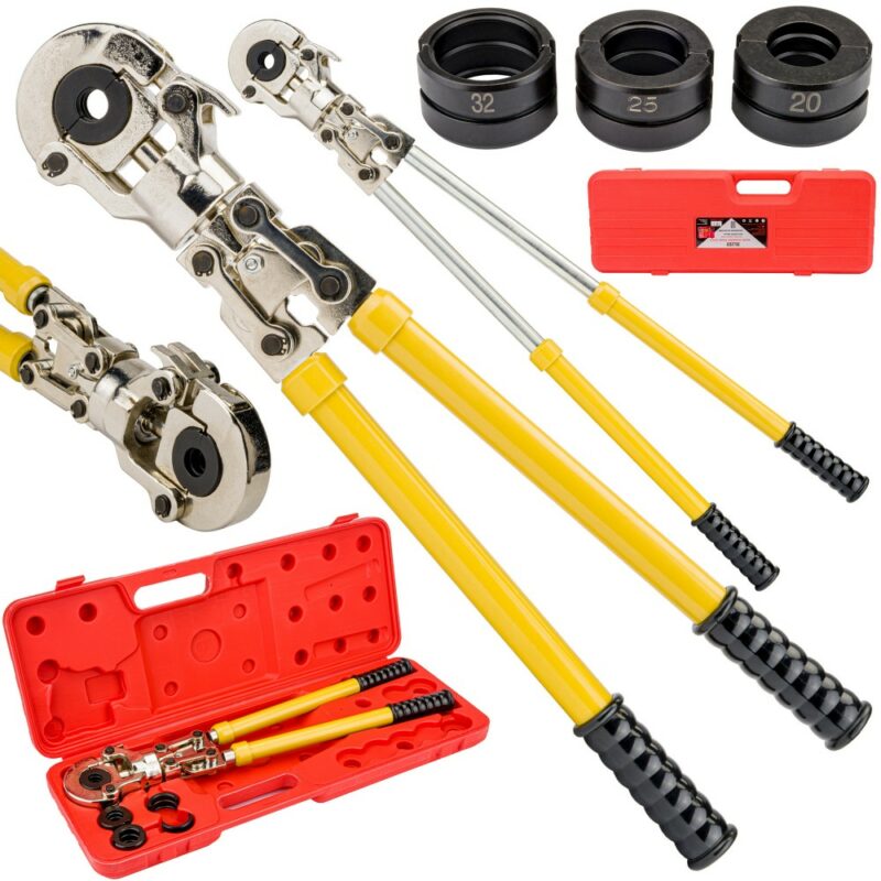 Krimpovací lisovací kleště na PEX trubky 16-32mm 10601 POWERMAT
