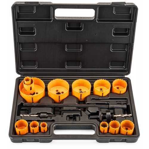 Jipos.cz Profi korunkový vrták bimetal sada 17ks PM-ZODM-17ET POWERMAT