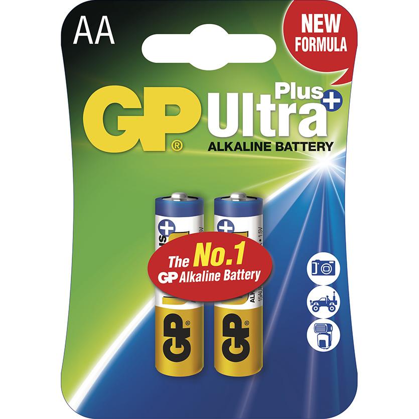 Alkalická baterie GP Ultra Plus AA (LR6)