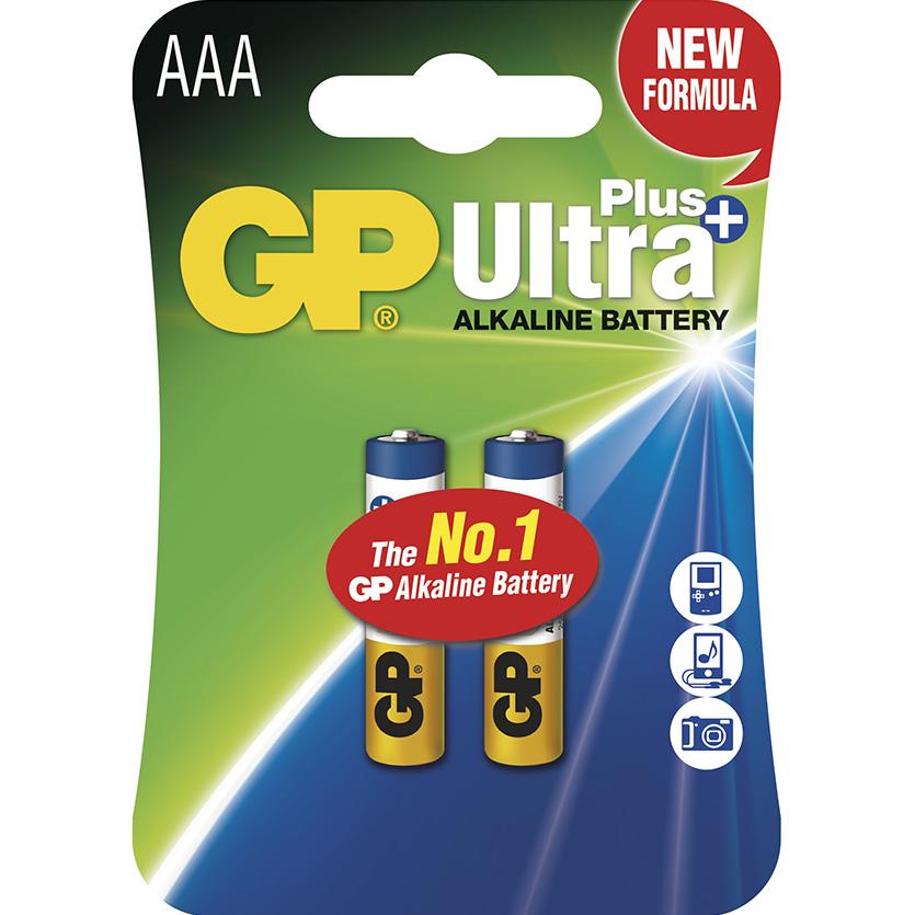 Alkalická baterie GP Ultra Plus AAA (LR03)