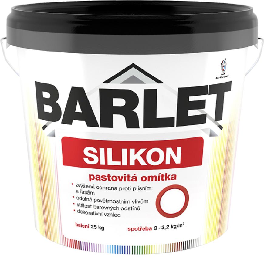 Barlet silikon zrnitá omítka 2mm 25kg 1111 Barlet