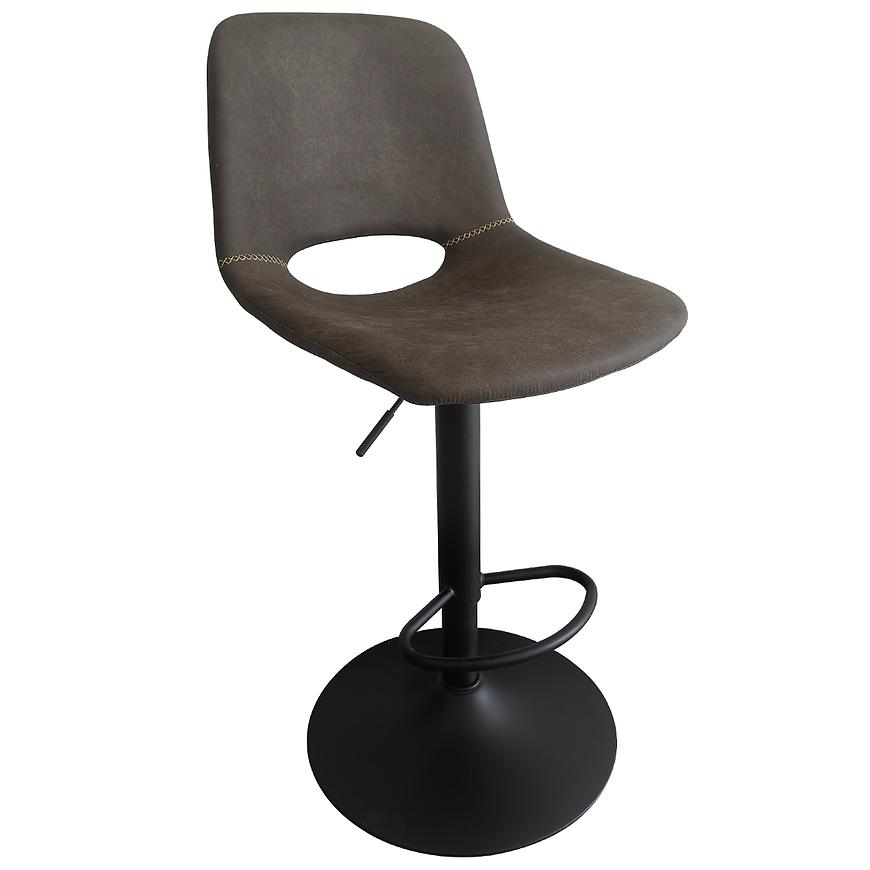 Barová židle Darren LR-8001 tmavě hnědá Baumax