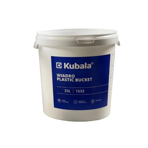 Kbelík plastový s víkem a stupnicí