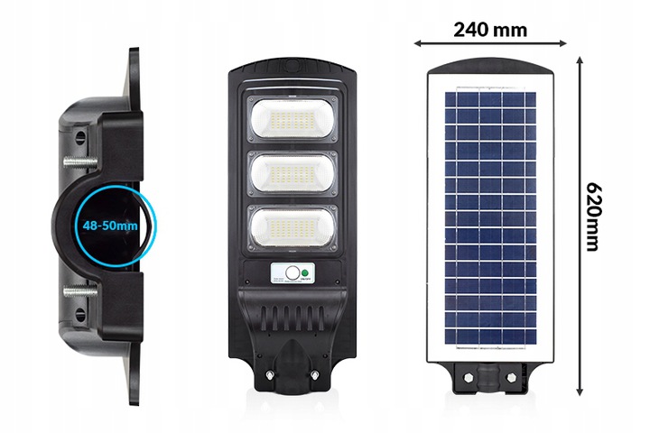 Solární lampa LED 150W PR-654 BOXER