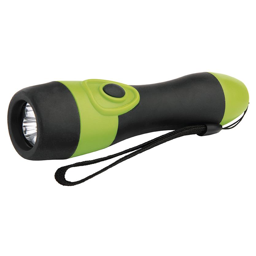 LED ruční gumová svítilna P3864