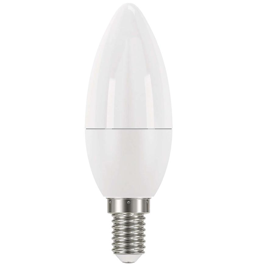 LED žárovka Classic Candle 5W E14 teplá bílá Emos