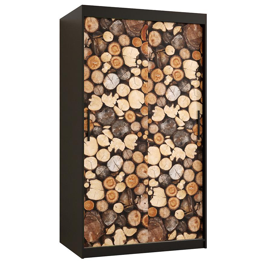 Skříň COUNTRY 1 100 černá Baumax