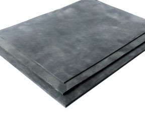 Pryž černá 150x200mm - 3mm