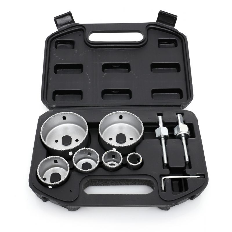 Profi sada Wolframových vrtacích korunek do betonu 22-73mm KD10285 KRAFT&DELE