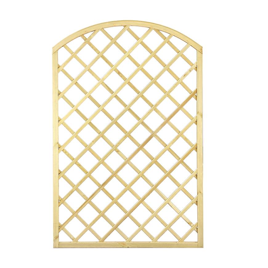 Diagonální mřížka R34 s obloukem 90x180/160 Baumax