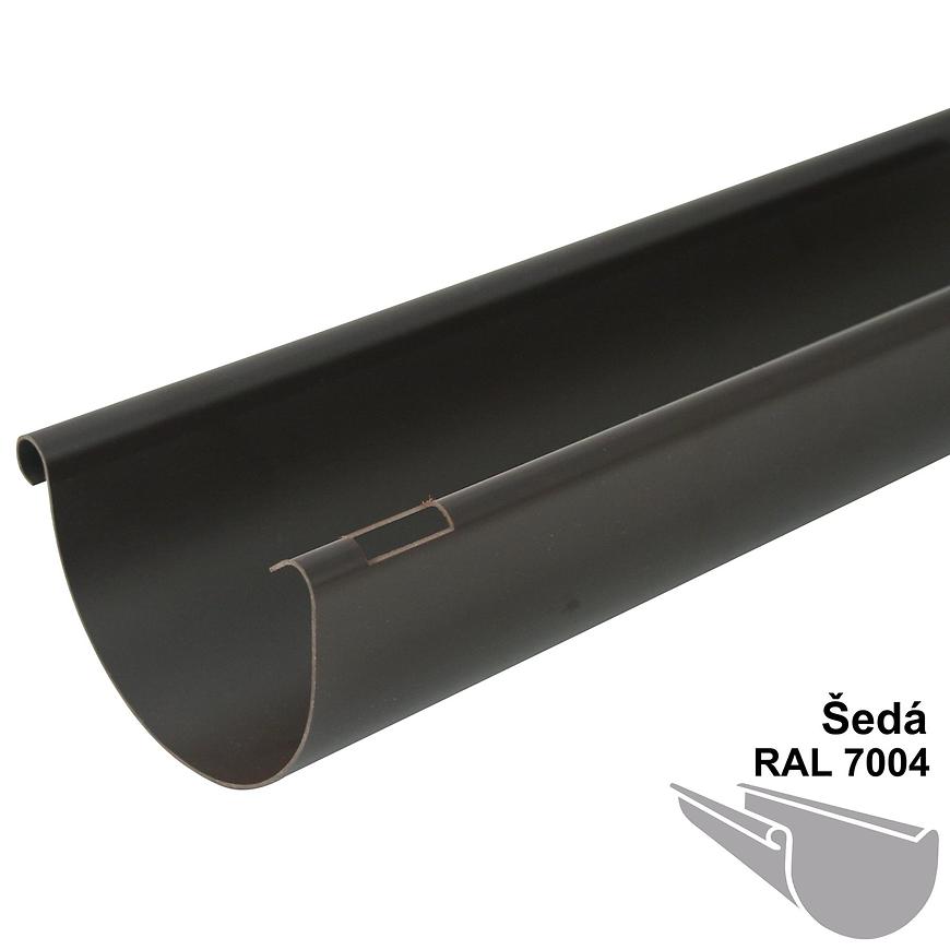 Okapový žlab rg 125 1 m šedá MARLEY Marley