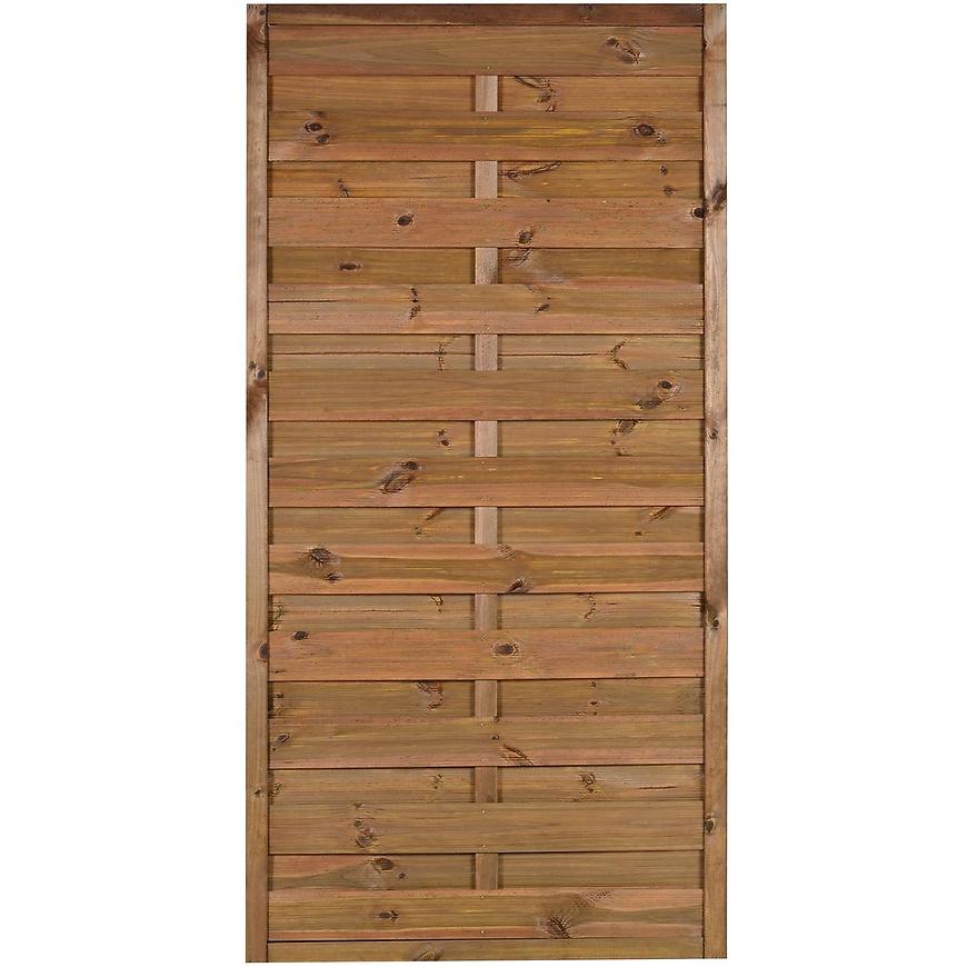 Plot plný PIA R34 rovný 90x180cm hnědý Baumax