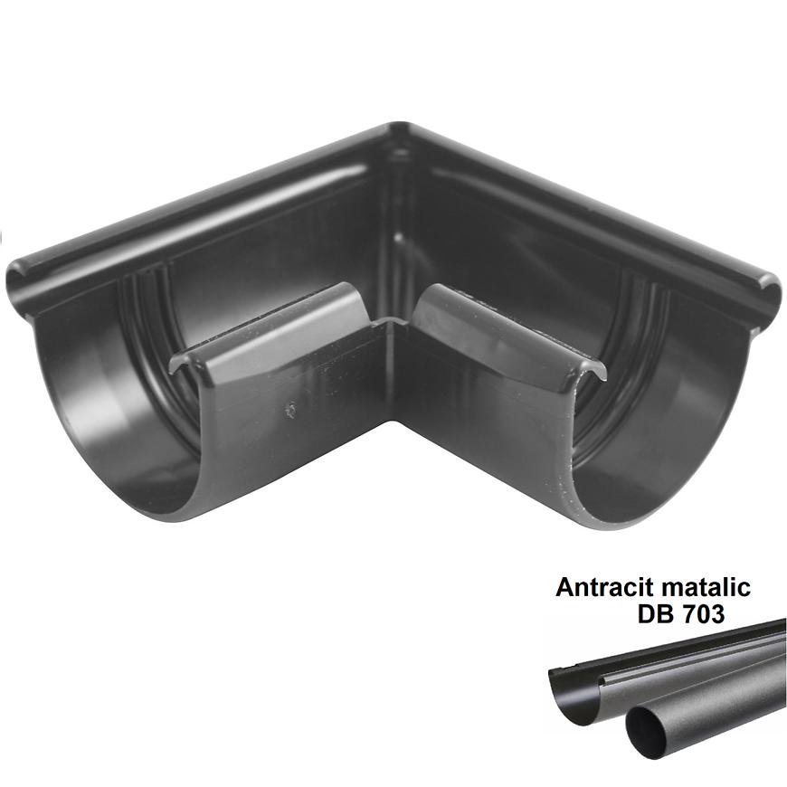 Roh vnější antracit-metalic 100 mm MARLEY Marley