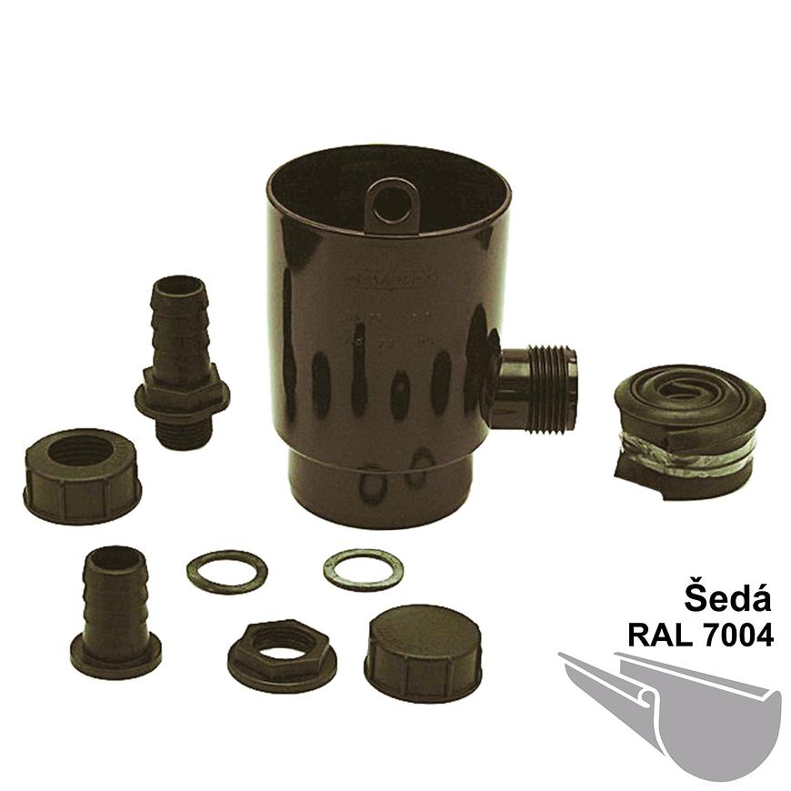 Sběrač dešťové vody dn 105 šedá MARLEY Marley