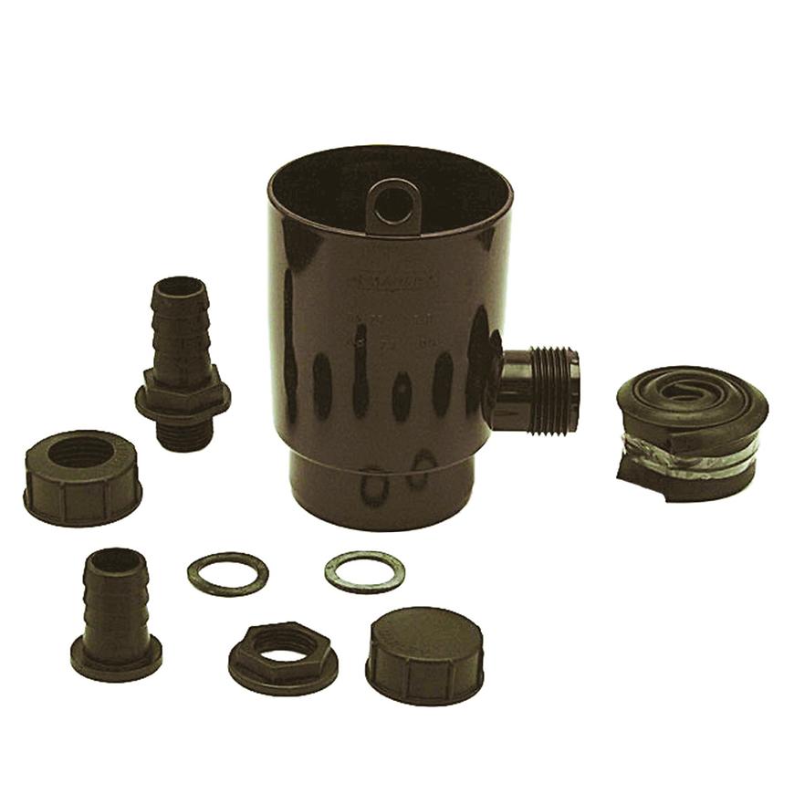 Sběrač dešťové vody dn 75 hnědá MARLEY Marley