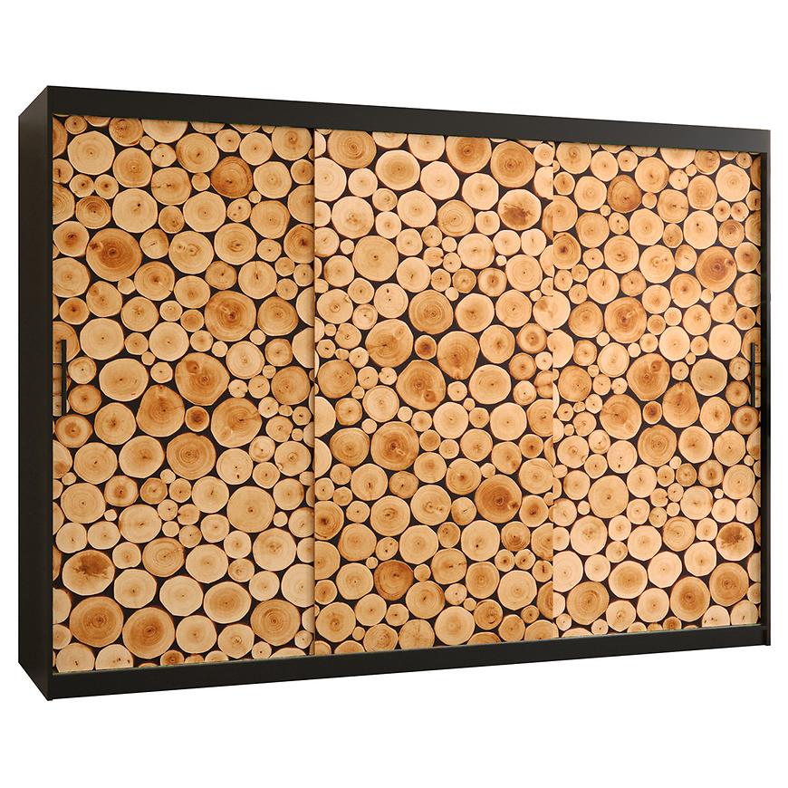 Skříň Polano 1 250 černá Baumax