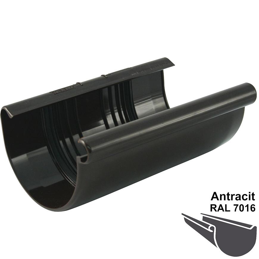 Spojka žlabu rg 100 antracit MARLEY Marley