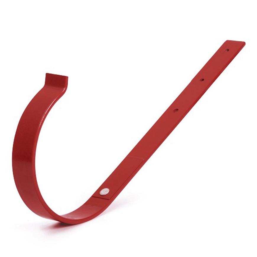 Žlabový hák rovný 75 mm Bryza červená CELLFAST BRYZA