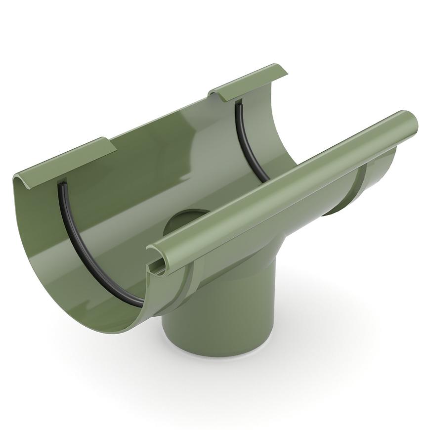 Žlabový kotlík 125/90 mm Bryza zelená CELLFAST BRYZA