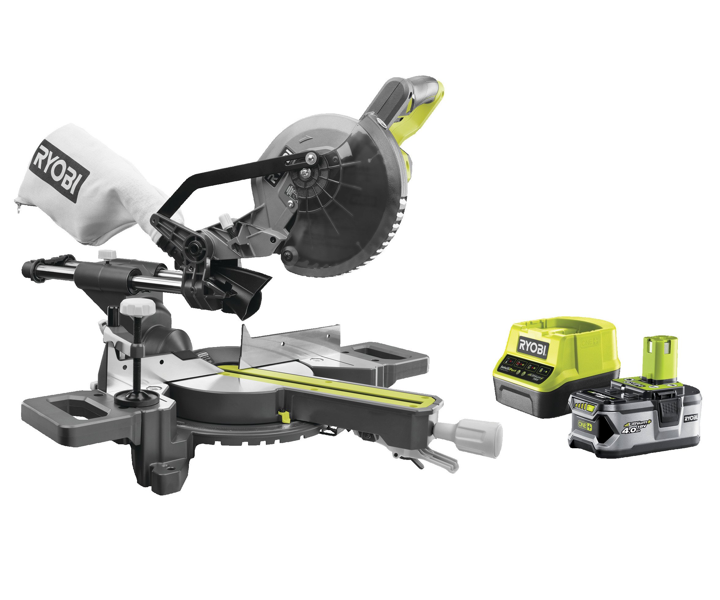 Ryobi RMS18190-140G ONE+ aku pokosová pila 1x4.0Ah