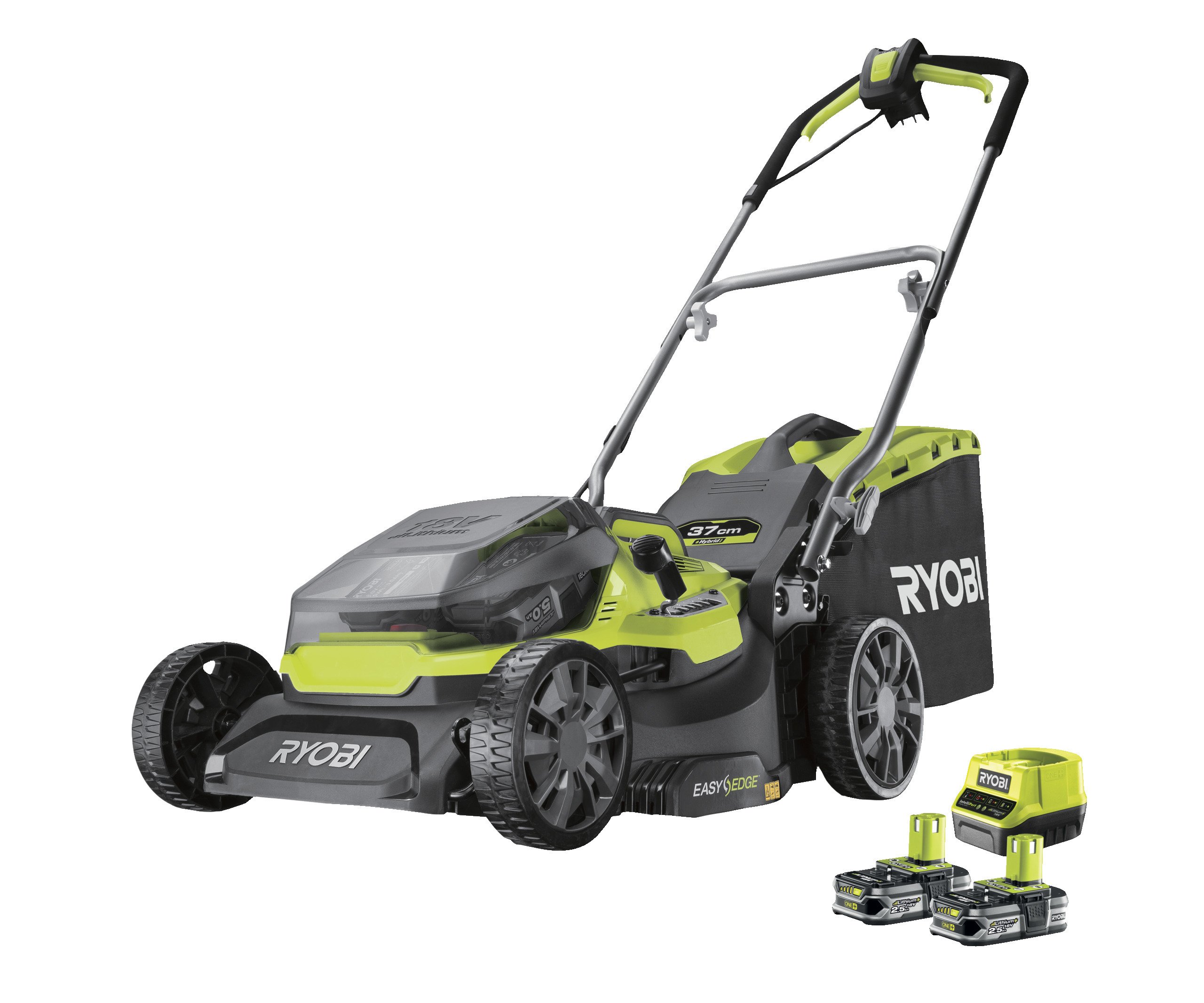 Ryobi RY18LMH37A-225 ONE+ aku sekačka 2x2.5Ah
