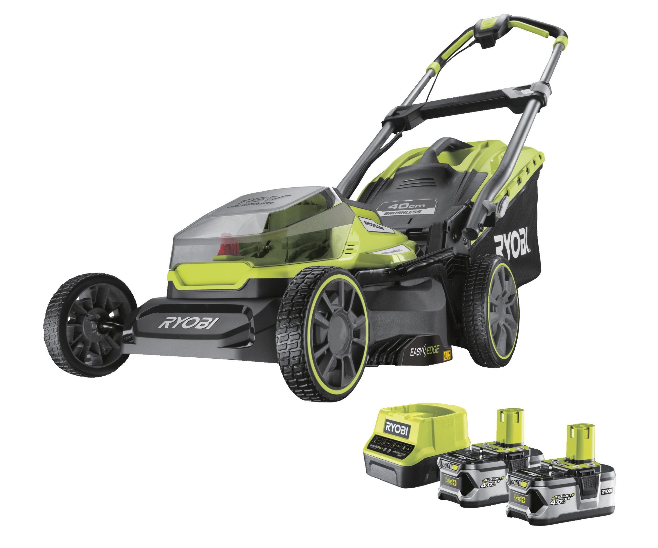 Ryobi RY18LMX40A-240 ONE+ aku sekačka 2x4.0Ah