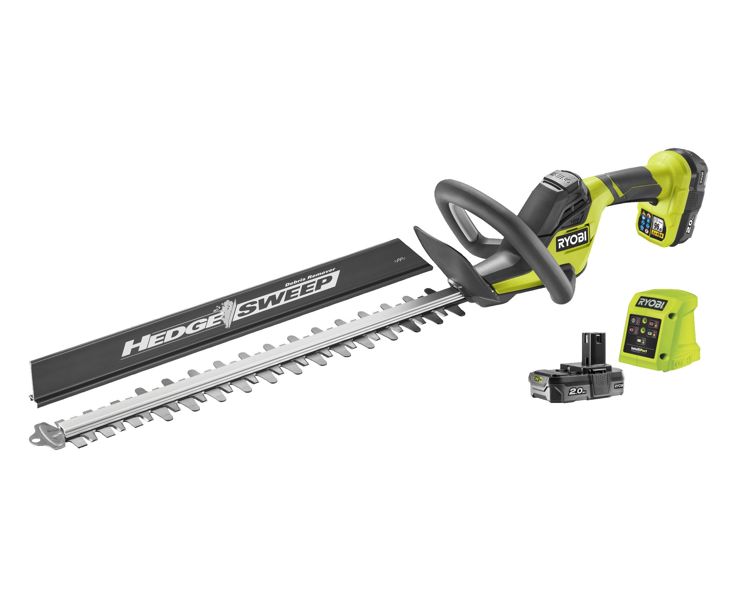 Ryobi RY18HT45A-120 ONE+ aku nůžky na živý plot 1x2.0Ah