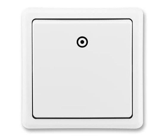 Tlačítko zvonkové Classic B1 bílé