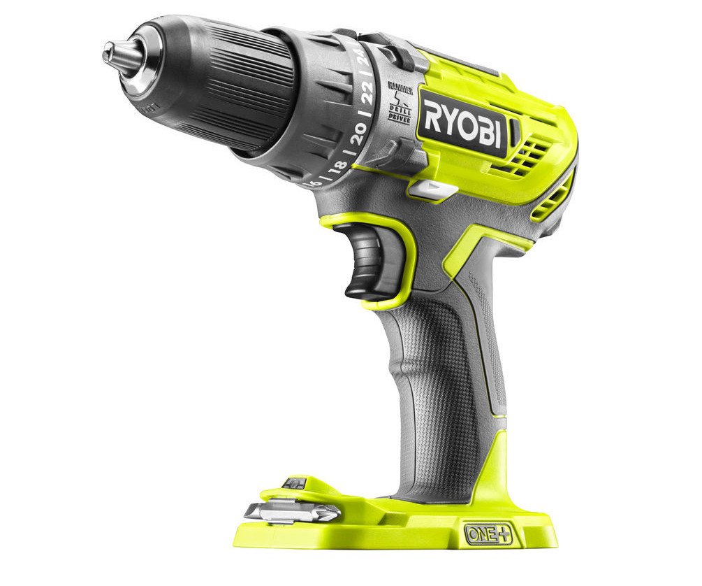 Ryobi R18PD3-0 ONE+ aku příklepový vrtací šroubovák bez aku