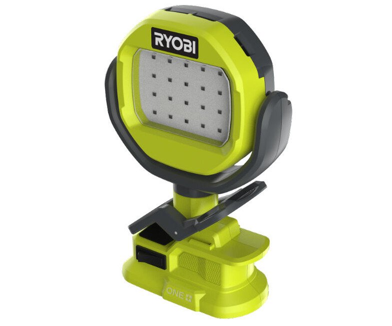 Ryobi RLCL18-0 ONE+ aku LED svítilna s klipsem bez aku