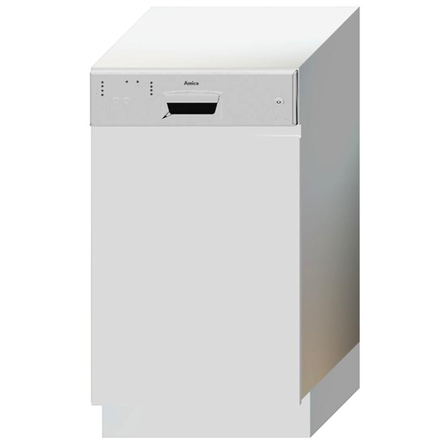 Dvířka pro vestavnou myčku Livia 45po bílý puntík mat Baumax