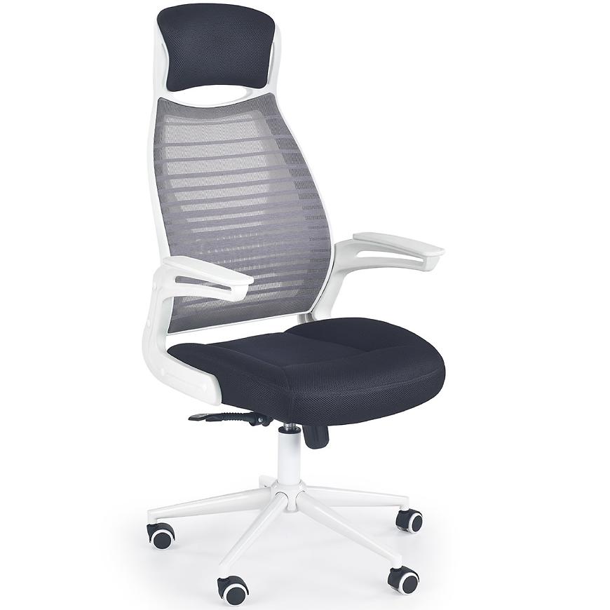 Kancelářská židle Frankilin bílá/černá/šedá Baumax