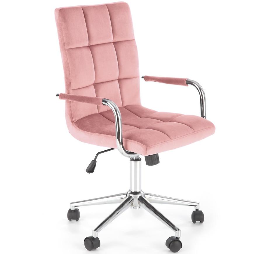 Kancelářská židle Gonzo 4 růžová Baumax