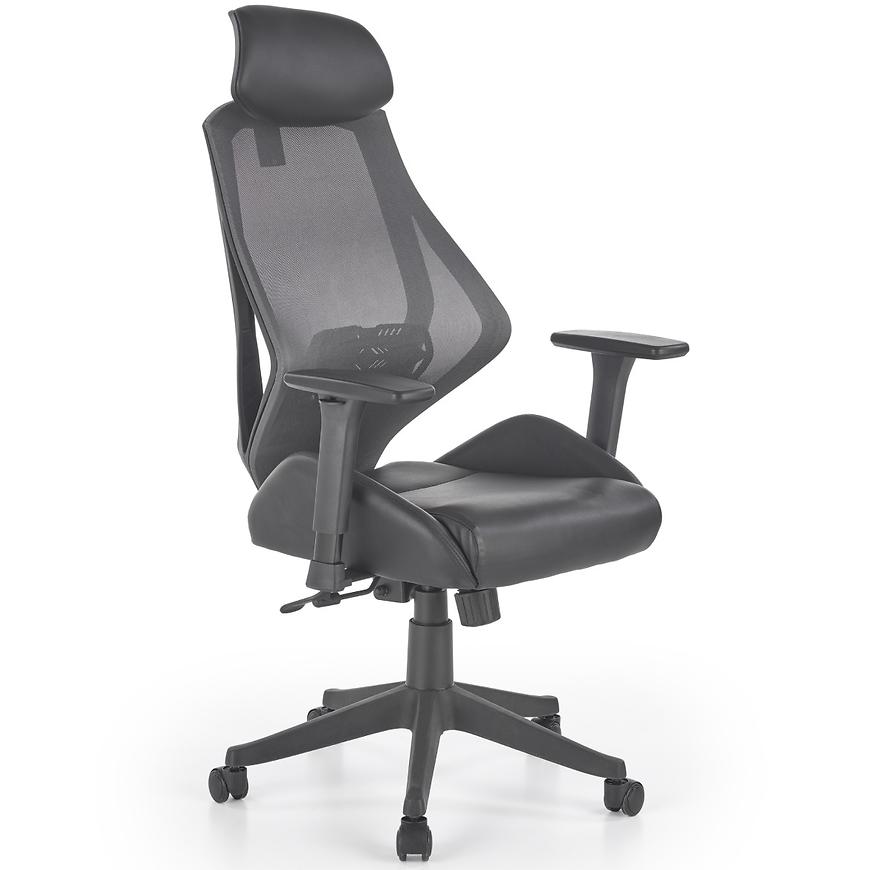 Kancelářská židle Hasel černá/šedá Baumax