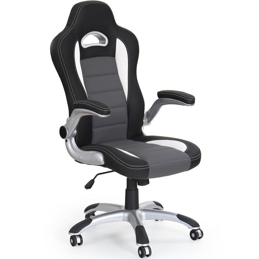 Kancelářská židle Lotus černá/šedá Baumax