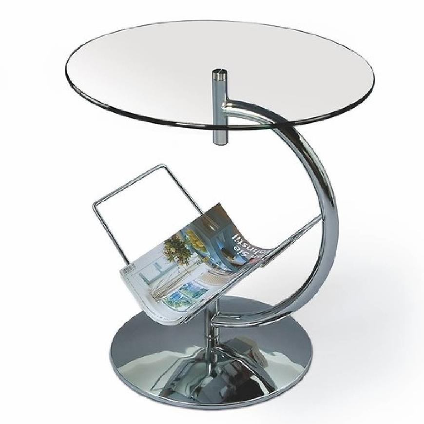 Konferenční stolek Alma průhledná/chrom Baumax