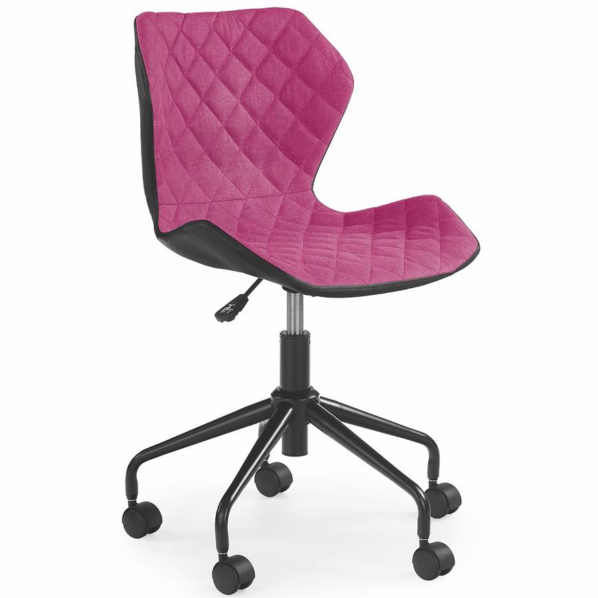 Otáčecí Židle Matrix černá/růžová Baumax