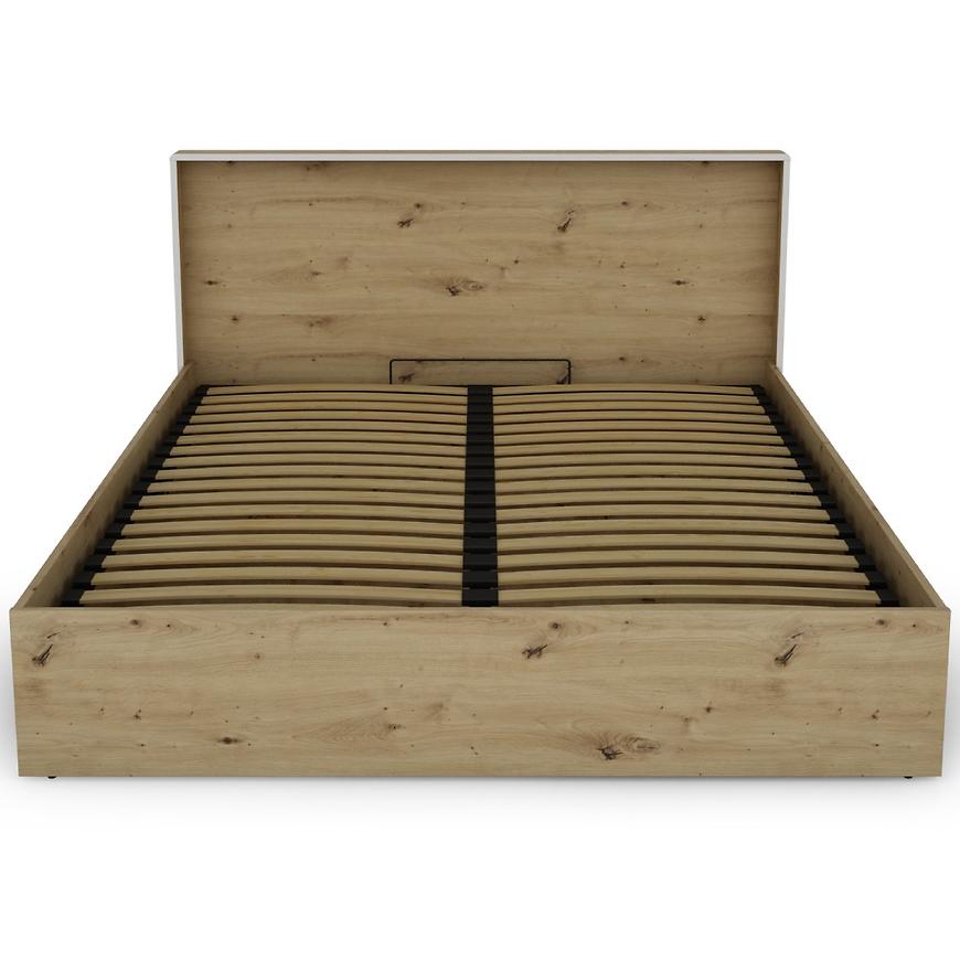 Postel Capannoli 160 dub artisan/bílá Baumax