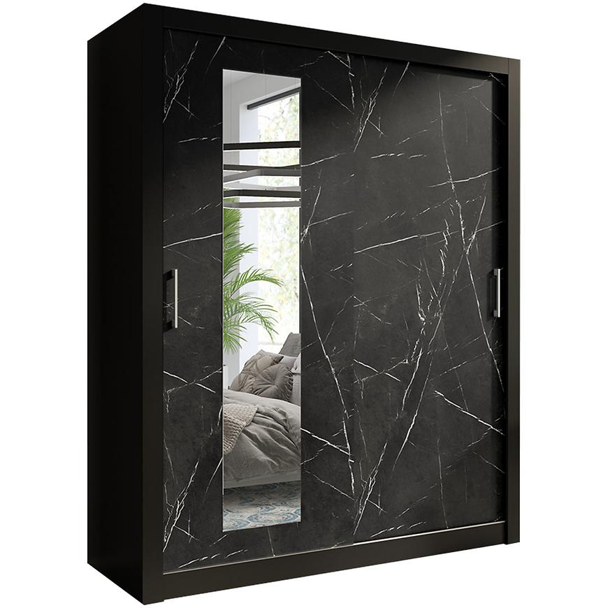 Skříň In box 2 180 black/black royal Baumax