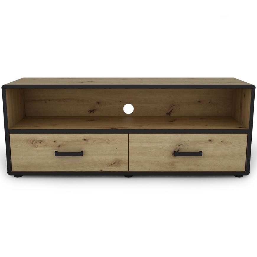 TV stolek capannoli 120 2s dub artisan/čierna Baumax