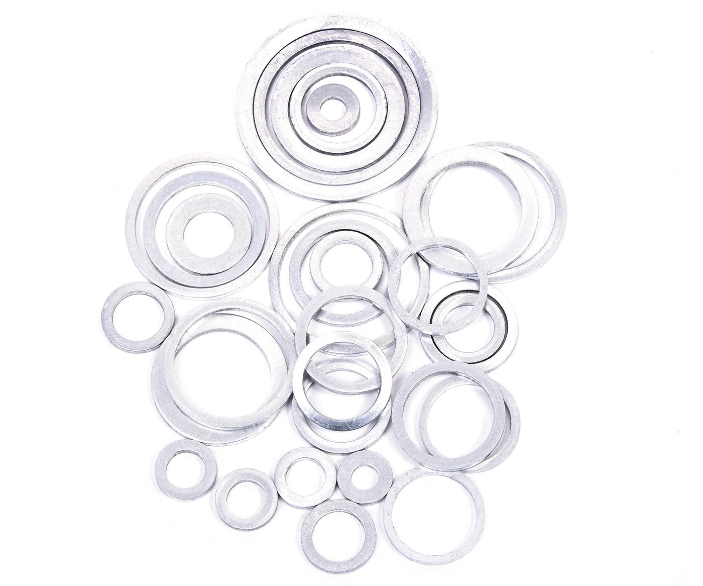Sada hliníkových kroužků 30ks