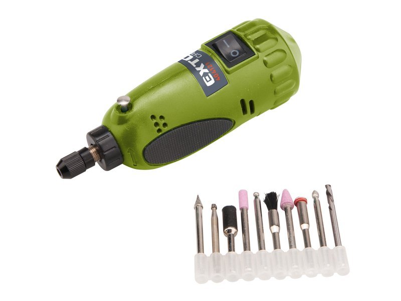 Extol Craft 404121 mini bruska/vrtačka v kufru
