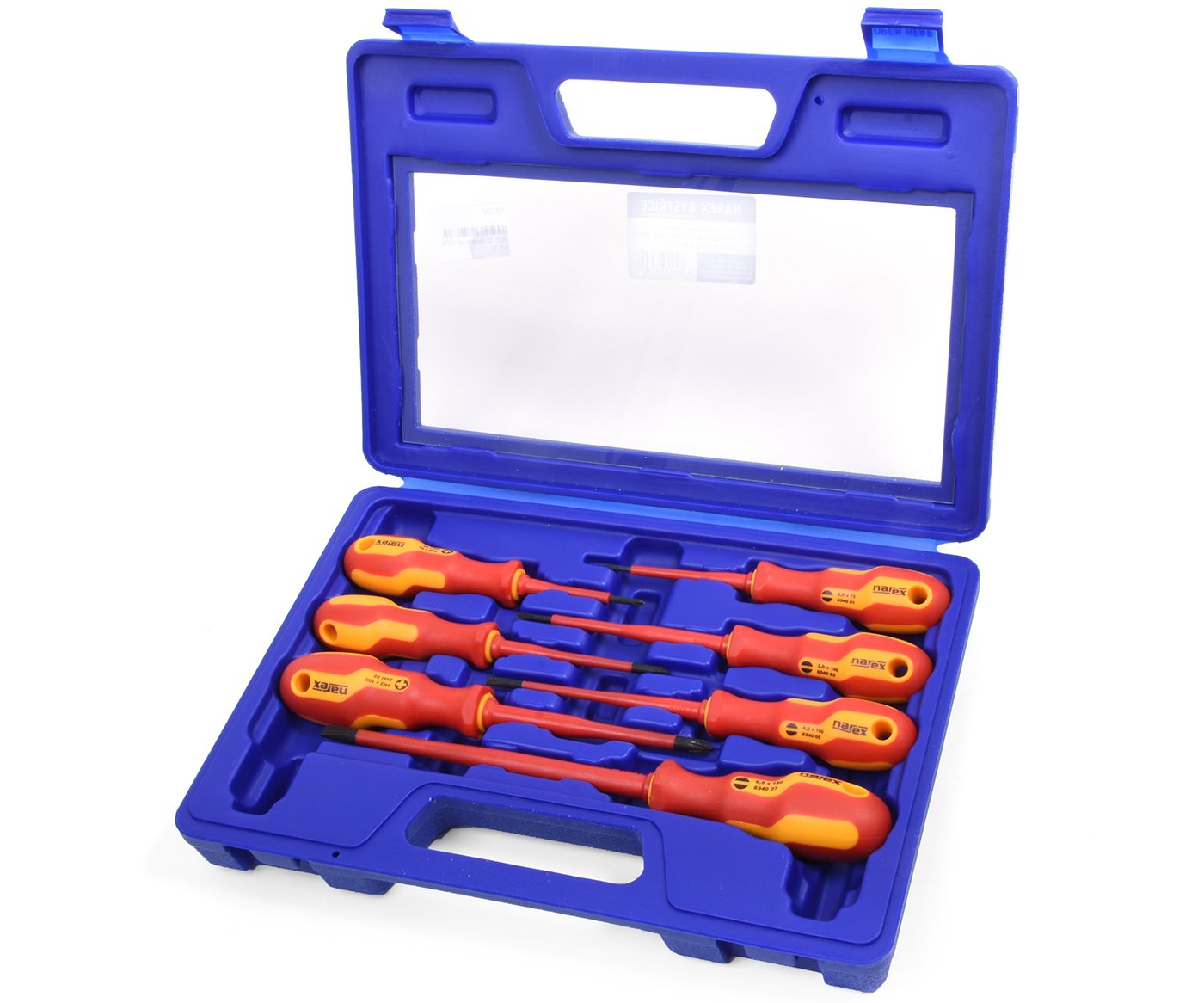 Sada šroubováků VDE 7ks S-line Slim 8623 02 v kufru Narex