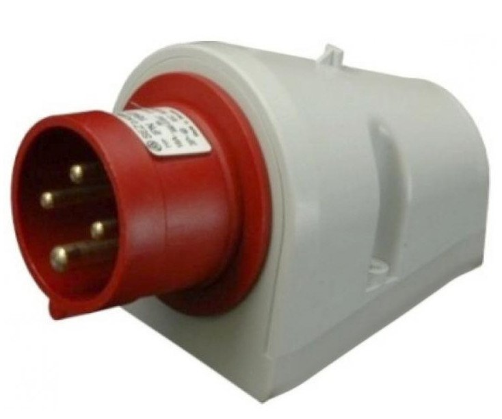 Vidlice průmyslová 380V 16A SEZ - 5pólová šňůrová IVN 1653